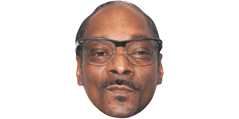 Snoop Dogg Glasses Celebrity Mask Celebrity Cutouts